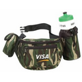 Poly Fanny Pack w/ Bottle Holder and Cell Phone Pouch